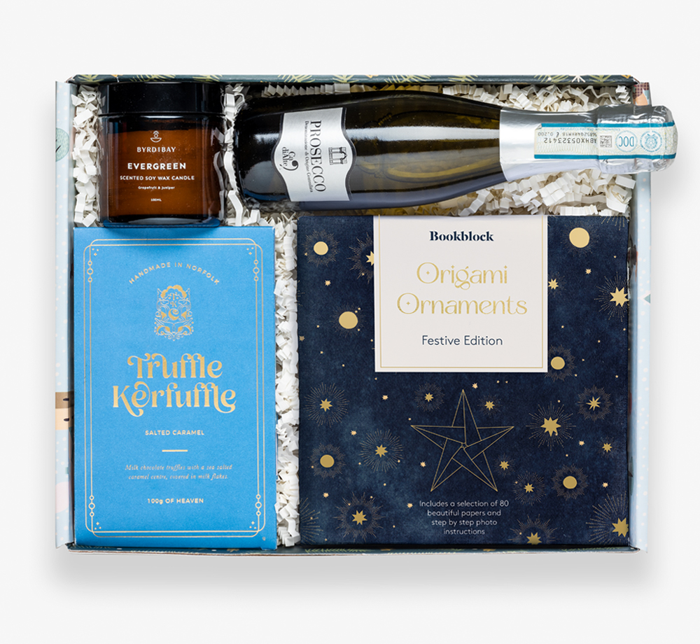 Sparkle & Wine Gift Box by BookblockGift Box| Bookblock